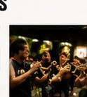 Musiciens en répétition